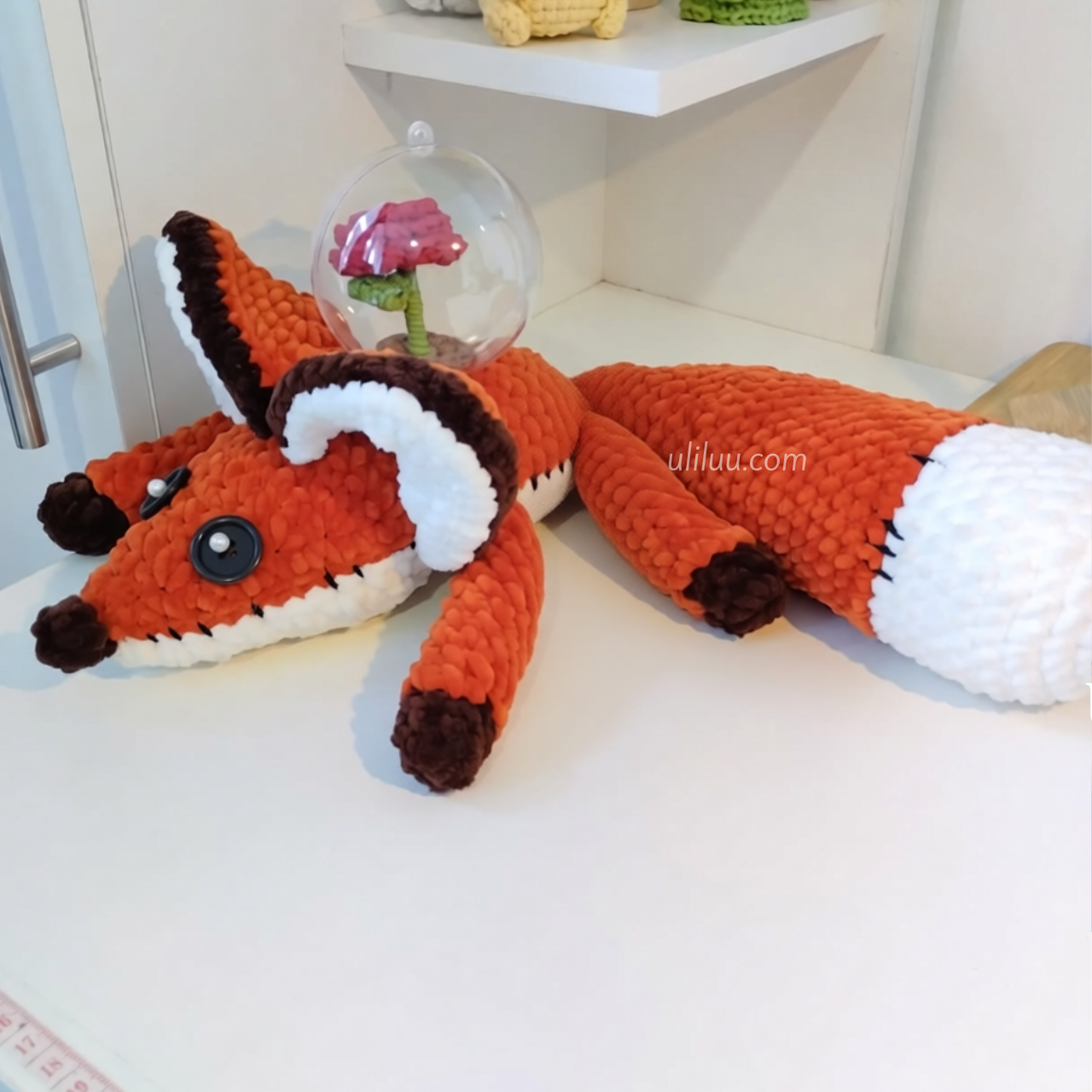 Little Prince Fox Amigurumi Crochet Pattern PDF